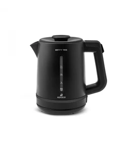 Karaca Berry Tea XL 2 in 1 Çelik Demlikli Çay Makinesi ve Kettle Shiny Black