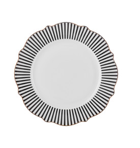 Karaca New Romantic İnce Çizgili Pasta Tabağı 21 cm Kırmızı 
