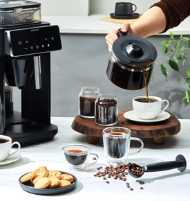 Karaca Coffee Artisan 01 Öğütücülü Filtre Kahve Makinesi Ve Grinder 