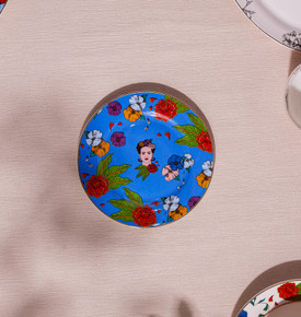 Karaca Frida Pasta Tabağı Kırmızı 19 Cm