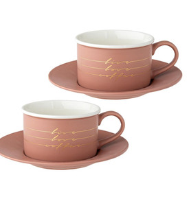 Jumbo Joy Grey Çay Fincan Takımı