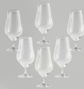 Jumbo Tulıpa Platın Ayaklı Bardak 6'lı 540 Ml