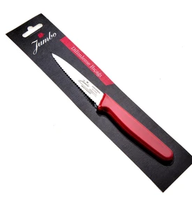 Jumbo Practico Red Tırtıklı Soyma Bıçağı 9 cm