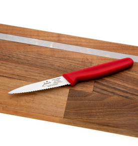 Jumbo Practico Black Tırtıklı Soyma Bıçağı 9 cm