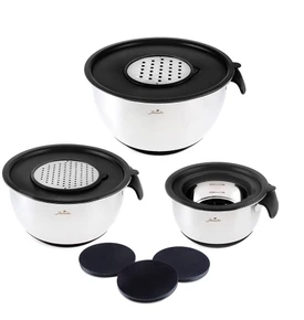 Jumbo Globe Plus 3 Lü Saklama Kabı Kırmızı 