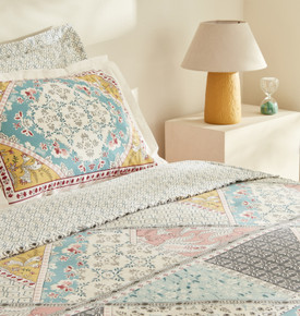 Karaca Home Edella %100 Pamuk Tek Kişilik Nevresim Takımı Multicolor