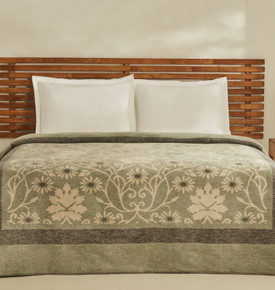 Karaca Home Flara Çift Kişilik Pamuklu Battaniye Terracotta