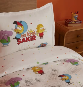 Karaca Home X Kral Şakir En Kral Şakir Tek Kişilik Nevresim Takımı 