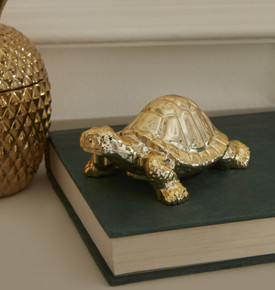 Karaca Home Tiny Turtle Dekoratif Obje Gümüş