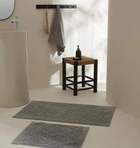 Karaca Home Foley 2'li Banyo Paspası Ekru