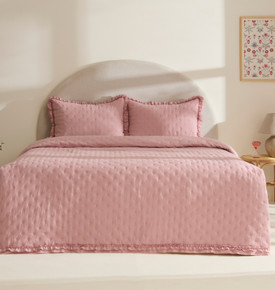 Karaca Home Ophelia Çift Kişilik Krush Düet Set Taş 