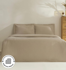 Karaca Home Juno Çift Kişilik Yatak Örtüsü Antrasit