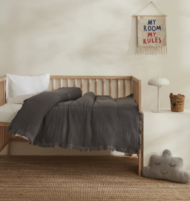 Karaca Home Bebek %100 Pamuk Lily Bebek Battaniye Ekru 