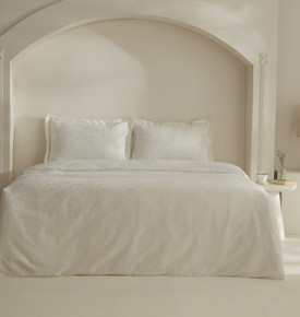 Karaca Home White Collection Venessa Çift Kişilik Nevresim Takımı Ekru 