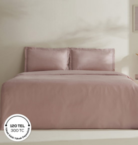 Karaca Home Jemma 120 Tel %100 Pamuk Saten Çift Kişilik Nevresim Takımı Yeşil