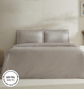 Karaca Home Jemma 120 Tel %100 Pamuk Saten Çift Kişilik Nevresim Takımı Yeşil