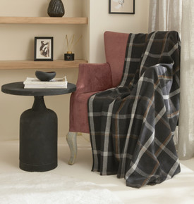 Karaca Home Flanel Throw Tv Battaniyesi Vişne