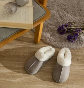 Karaca Home Fuzzy Kadın Ev Terliği 38 Numara Kahverengi