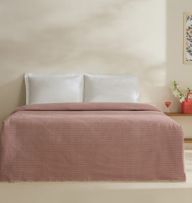 Karaca Home Caris Çift Kişilik Tek Pike Haki