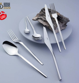 Jumbo 5100 Quartz Titanyum Gold 84 Parça 12 Kişilik Çatal Kaşık Bıçak Seti