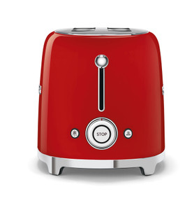 Smeg 2x2 Ekmek Kızartma Makinesi Red Tsf01rdeu