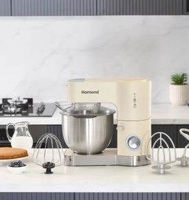 Homend Artfood 3025h Hamur Yoğurma Makinesi Siyah 1200W 5,5L