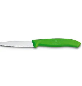 Victorinox Tırtıklı Sebze Bıçağı 8 cm Yeşil