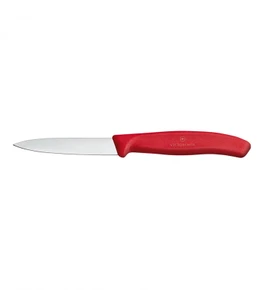 Victorinox Soyma Bıçağı Sivri Kırmızı 8 cm