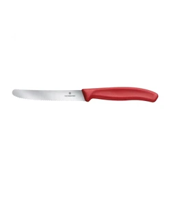 Victorinox Tırtıklı Domates Bıçağı Kırmızı 11 cm