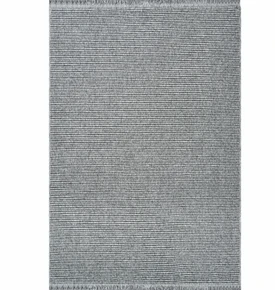 Kaşmir Halı Kilim/Jüt Assos V2 Gri 50x80 cm