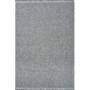 Kaşmir Halı Kilim/Jüt Assos V2 Gri 80x300 cm