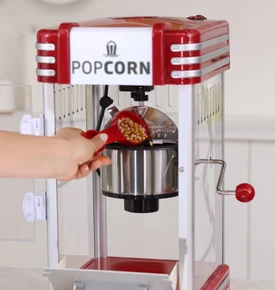 Cookplus Retro XXL Profesyonel Popcorn Makinesi