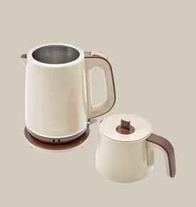 Homend Vintage Royaltea 1734H Inox Çay Makinesi Bej