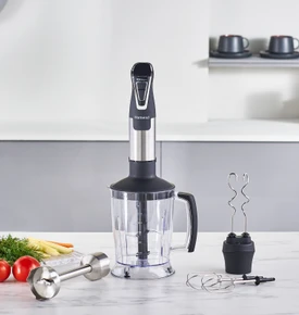 Homend Handmaid 1966h Inox XLarge Hazneli, Çift Bıçaklı Blender Set