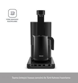 Homend Smart Royaltea Plus 1781H 2 in 1 Inox Otomatik Çay ve Türk Kahve Makinesi Wifi