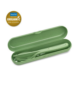 Koziol Çatal Kaşık Bıçak Ve Kabı24 cm x 5,6 cm x 4,4 cm Bej