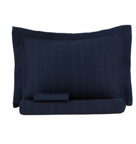 Nautica Home Rope Navy Çift Kişilik Yatak Örtüsü Seti