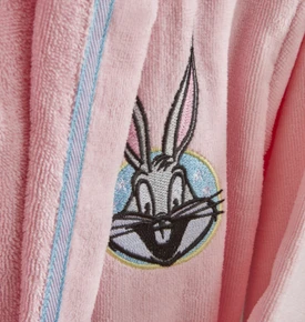 Karaca Home Looney Tunes Bugs Bunny Kapüşonlu Bornoz 4/6 Yaş