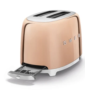 Smeg 2x1 Ekmek Kızartma TSF01RGEU Rosegold