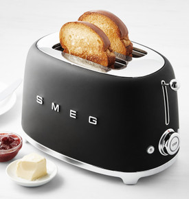 Smeg 2x1 Ekmek Kızartma TSF01GREU Barut Gri