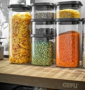 GEFU Pantry Gıda Saklama Kabı 3'lü Set