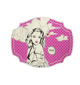 Baci Milano Gulp Amerikan Servisi 47x38 cm Turkuaz 