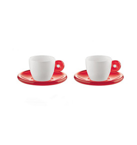 Guzzini 2'li Espresso Fincan Takımı Gri