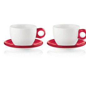 Guzzini 2'li Çay Fincan Takımı Gri