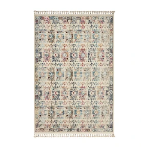 Kaşmir Halı 7/24 Kilim ve Jüt Nakış 80x300 cm