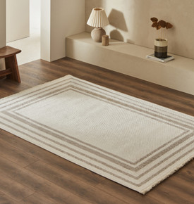 Kaşmir Halı 7/24 İskandinav Elegance Cenova Gri 120x180 cm