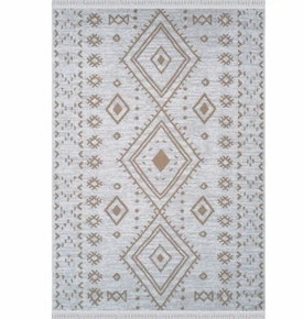 Kaşmir Halı 7/24 Kilim Jüt Hatka Beige 120x180 cm