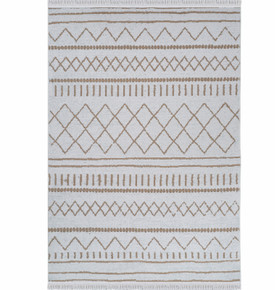 Kaşmir Halı 7/24 Kilim Jüt Alter Beige 155x230 cm