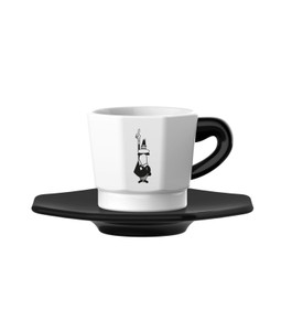 Bialetti Face Porselen Beyaz 4'lü Fincan Seti