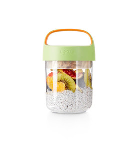 Lekue To Go Saklama Kavanozu 400 ml Turkuaz